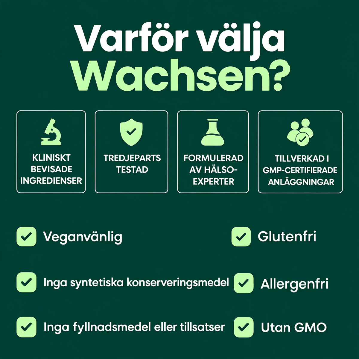 Wachsen - Ren gurkmeja